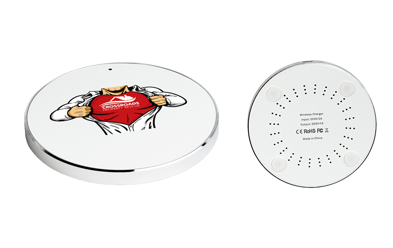 Deerfield Sleek Metallic 5W Wireless Charger Deerfield Sleek Metallic 5W Wireless Charger